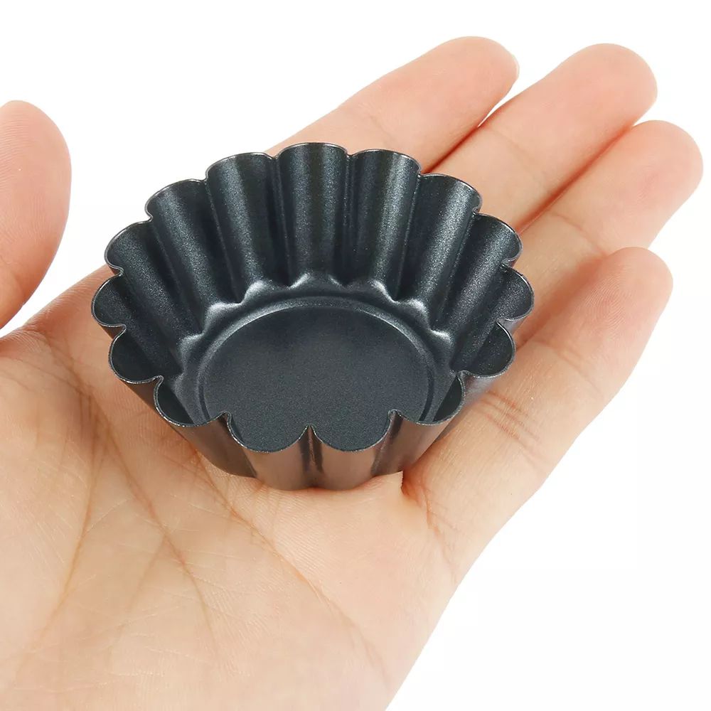4PCS Mini Round Nonstick Tart  - Egg Waffle Pan 评论和价格
