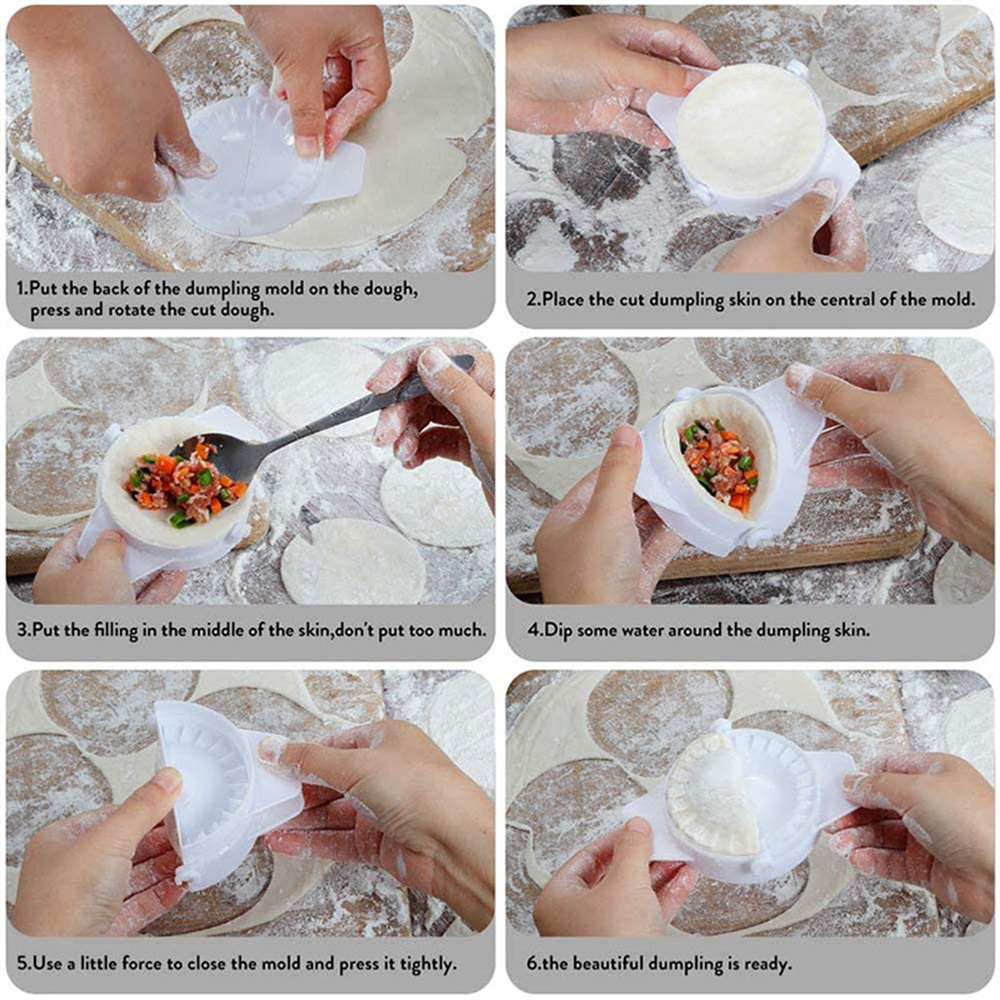 4 Size Dumpling Mold DIY Press - Dumpling Press Set 评论和价格